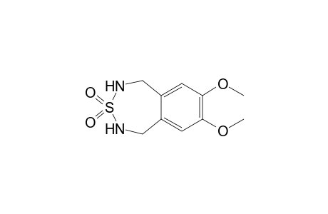 3,2,4-Benzothiadiazepine, 1,2,4,5-tetrahydro-7,8-dimethoxy-, 3,3-dioxide