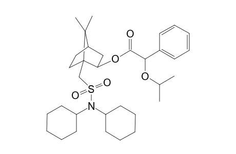 (-)-10-(Dicyclohexylsulfamoyl)-D-isobornyl 2-isopropoxyphenylacetate