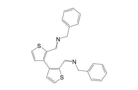 N-benzyl-1-[3-[2-(benzyliminomethyl)-3-thienyl]-2-thienyl]methanimine