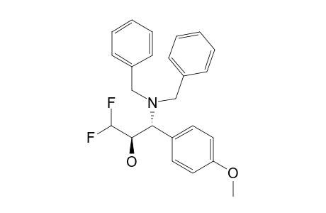 (1R,2R)-1-DIBENZYLAMINO-3,3-DIFLUORO-1-(4-METHOXYPHENYL)-PROPAN-2-OL