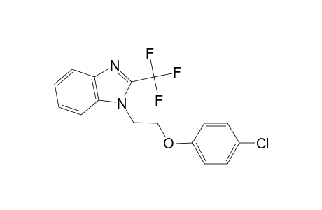 4-Chlorophenyl 2-[2-(trifluoromethyl)-1H-benzimidazol-1-yl]ethyl ether