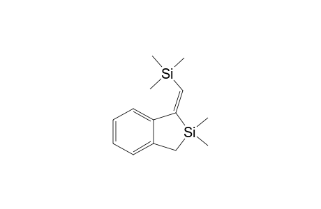 2,2-Dimethyl-1-trimethylsilylmethylene-2,3-dihydro-1H-benzo[c]silole