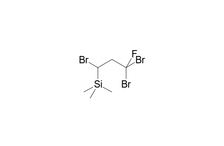 Silane, (1,3,3-tribromo-3-fluoropropyl)trimethyl-