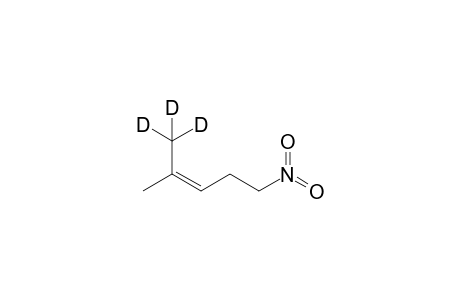 5-Nitro-2-trideuteromethyl-2-pentene