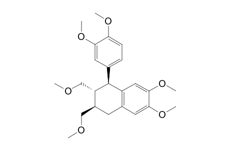 (1S,2R,3R)-1-(3,4-dimethoxyphenyl)-6,7-dimethoxy-2,3-bis(methoxymethyl)-1,2,3,4-tetrahydronaphthalene
