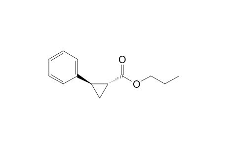 trans-1-n-Propoxycarbonyl-2-phenylcyclopropane