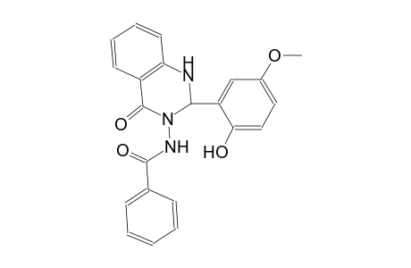 N-(2-(2-hydroxy-5-methoxyphenyl)-4-oxo-1,4-dihydro-3(2H)-quinazolinyl)benzamide