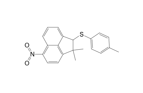 Acenaphthylene, 1,2-dihydro-1,1-dimethyl-2-[(4-methylphenyl)thio]-6-nitro-