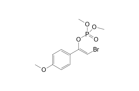 Dimethyl 1-(4-methoxylphenyl)-2-bromoethenyl phosphate