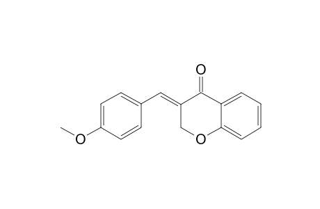(E)-3-(4'-METHOXY-PHENYLIDENE)-CHROMANONE