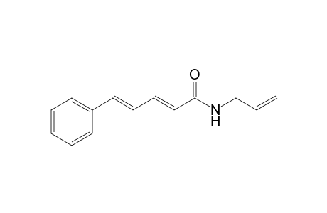 (E,E)-N-Allyl-5-phenylpenta-2,4-dienamide