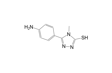 4H-1,2,4-triazole-3-thiol, 5-(4-aminophenyl)-4-methyl-