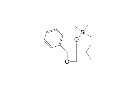 (3-isopropyl-2-phenyl-oxetan-3-yl)oxy-trimethyl-silane