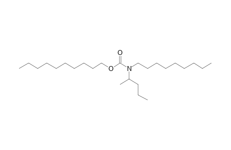 Carbonic acid, monoamide, N-(2-pentyl)-N-nonyl-, decyl ester