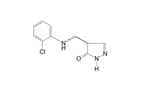 4-[(o-CHLOROANILINO)METHYLENE]-2-PYRAZOLIN-5-ONE