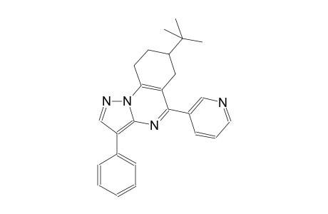 pyrazolo[1,5-a]quinazoline, 7-(1,1-dimethylethyl)-6,7,8,9-tetrahydro-3-phenyl-5-(3-pyridinyl)-