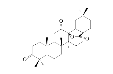 12.alpha.,13-Dihydroxy-3-oxo-28-oleananoic-acid
