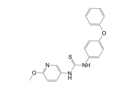 N-(6-methoxy-3-pyridinyl)-N'-(4-phenoxyphenyl)thiourea