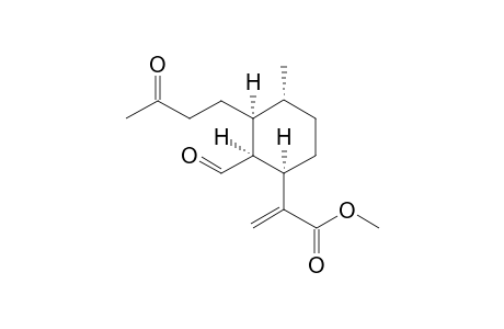 Methyl (1'R, 2'R / 2'S,3S,4R) 2-[7a'-formyl-1',4'-dimethyl-1'-hydroxy-perhydroiden-7'-yl]-propenoate