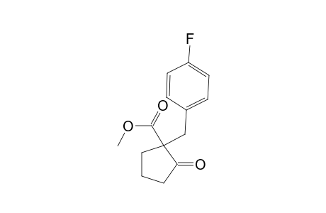 Methyl 1-(4-fluorobenzyl)-2-oxocyclopentanecarboxylate