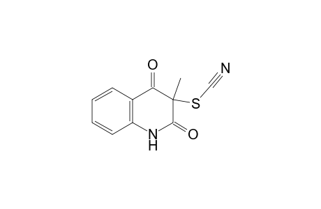 1,2,3,4-Tetrahydro-3-methyl-2,4-dioxoquinolin-3-yl Thiocyanate