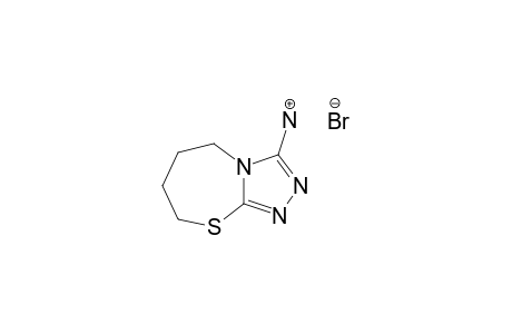 3-AMINO-5,6,7,8-TETRAHYDRO-[1,2,4]-TRIAZOLO-[3,4-B]-[1,3]-THIAZEPINE-HYDROBROMIDE