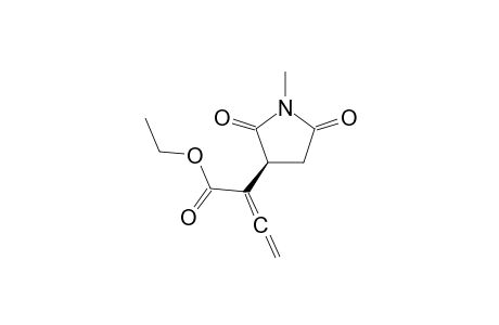 (S)-ethyl 2-(1-methyl-2,5-dioxopyrrolidin-3-yl)buta-2,3-dienoate