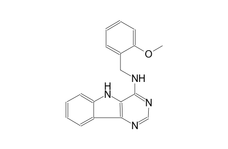 N-(2-methoxybenzyl)-5H-pyrimido[5,4-b]indol-4-amine