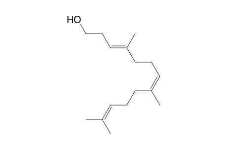 (3E,7Z)-4,8,12-Trimethyltrideca-3,7,11-trien-1-ol