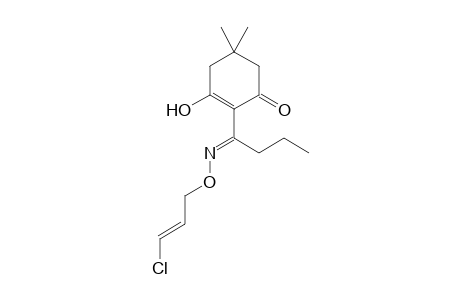 2-Cyclohexen-1-one, 2-[1-[[(3-chloro-2-propenyl)oxy]imino]butyl]-3-hydroxy-5,5-dimethyl-