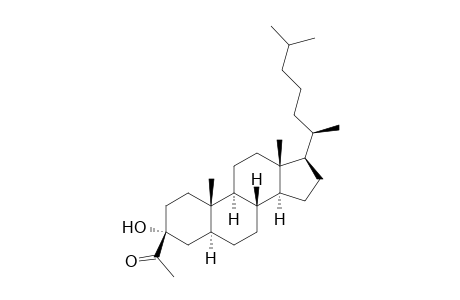 3.beta.-Acetyl-3.alpha.-hydroxy-5.alpha.-cholestane