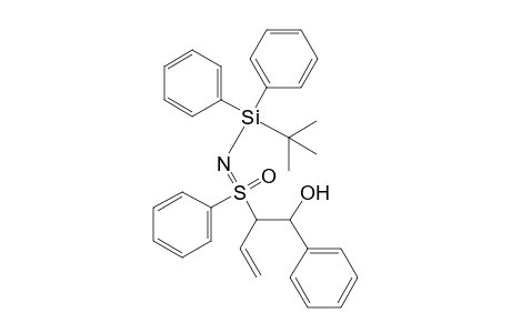 1-Phenyl-2-(N-t-butyldiphenylsilyl-S-phenylsulfonimidoyl)-3-buten-1-ol