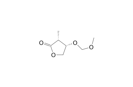 2(3H)-Furanone, dihydro-4-(methoxymethoxy)-3-methyl-, cis-(.+-.)-