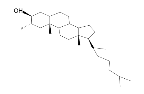 3B-HYDROXY-2A-METHYL-5A-CHOLESTANE