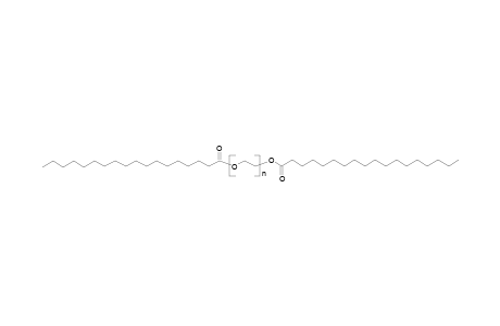 Poly(oxyethylene)distearate; stearic acid diester of polyethylene glycol 6000
