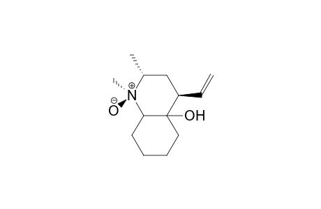 4-Quinolinol, 4-ethenyldecahydro-1,2-dimethyl-, 1-oxide, (1.alpha.,2.beta.,4.beta.,4a.beta.,8a.alpha.)-