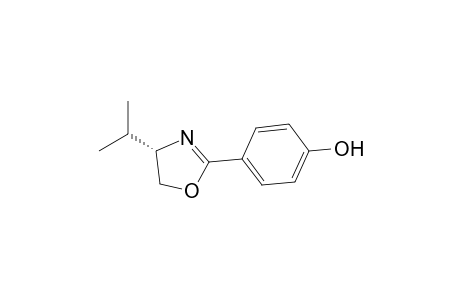 (4S)-4,5-Dihydro-2-(4'-hydroxyphenyl)-4-isopropyloxazole