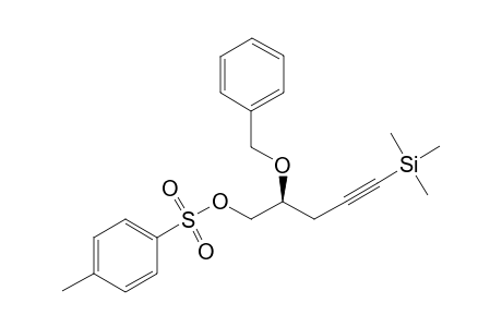 (S)-2-Benzyloxy)-5-trimethylsilyl-4-pentynyl toslate