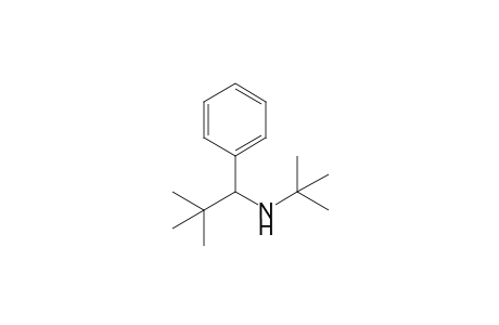 N-(tert-butyl)-2,2-dimethyl-1-phenyl-1-propanamine