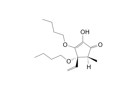(4S,5S)-3,4-Dibutoxy-2-hydroxy-5-methyl-4-vinylcyclopent-2-en-1-one