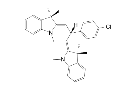 (2Z,2'E)-2,2'-[2-(4-CHLOROPHENYL)-PROPANE-1,3-DIYLIDENE]-BIS-(1,3,3-TRIMETHYLINDOLINE)