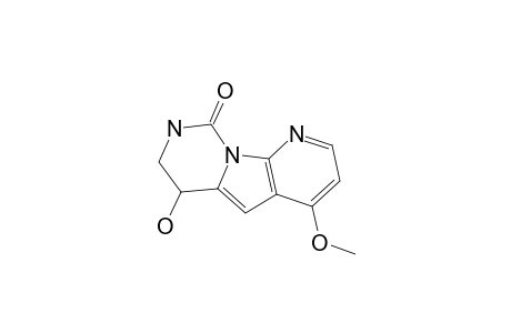 6,7,8,9-TETRAHYDRO-6-HYDROXY-4-METHOXYPYRIDO-[3',2':4,5]-PYRROLO-[1,2-C]-PYRIMIDIN-9-ONE