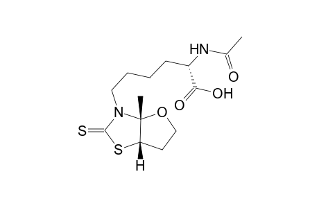3-[(5S)-(5-Acetamido-5-dimethylpentyl)]-5-(2-methylsulfonyloxyethyl)-4-methylthiazole-2(3H)-thione