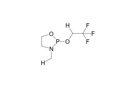 3-METHYL-2-(2,2,2-TRIFLUOROETHOXY)-1,3,2-OXAZAPHOSPHOLANE