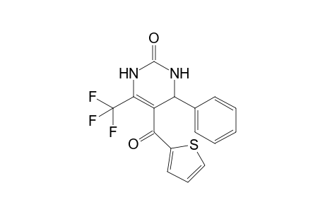4-phenyl-5-(2-thenoyl)-6-(trifluoromethyl)-3,4-dihydro-1H-pyrimidin-2-one