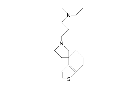 6,7-Dihydro-1'-(3-diethylamino-propyl)-spiro(benzo[B]thiophene-4[5H],3'-pyrrolidine)