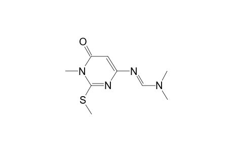 N'-[6-keto-1-methyl-2-(methylthio)pyrimidin-4-yl]-N,N-dimethyl-formamidine