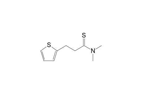 N,N-dimethyl-3-(thiophen-2-yl)propanethioamide