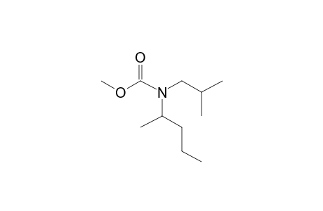 Carbonic acid, monoamide, N-(2-pentyl)-N-isobutyl-, methyl ester