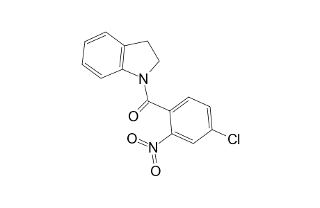 1-(4-Chloro-2-nitrobenzoyl)indoline